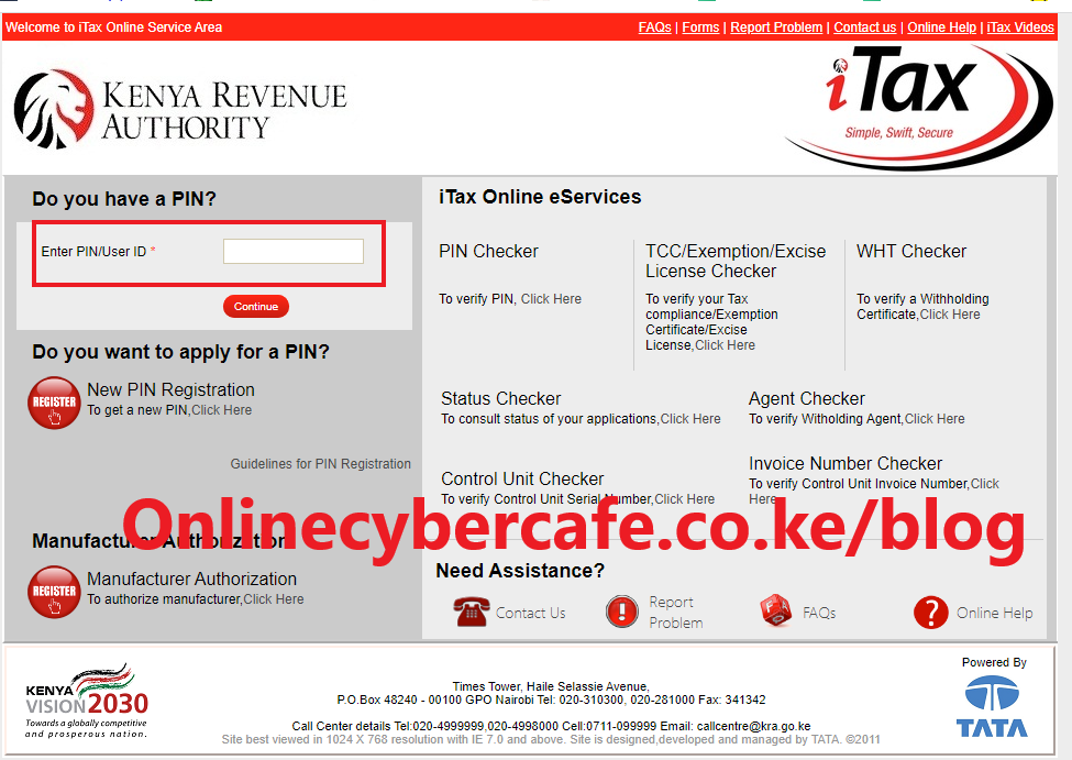 how-to-check-my-kra-pin-number-online-kra-pin-registration